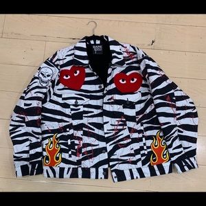 Custom Comme Zebra Jacket